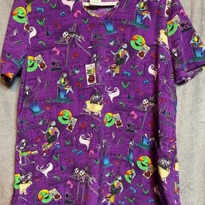 Disney Purple Nightmare Before Christmas Top